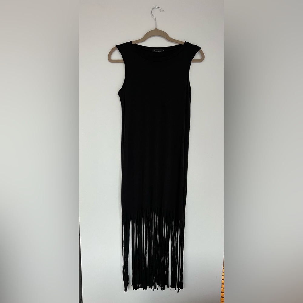 Long franges dress